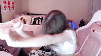 katieecage chaturbate busty blonde gently masturbates cunt