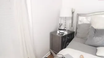 pamelabunny13 Skinny bitch jerks pussy with dildo