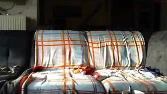 mrsrolling Hot bitch strips and jerks off