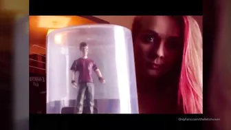 thefetishvixen onlyfans skinny bitch jerks pussy with dildo