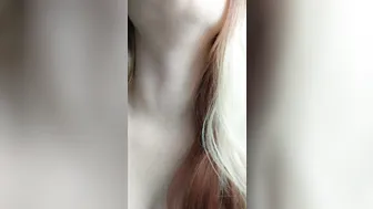 thefetishvixen onlyfans busty slut caresses both slits