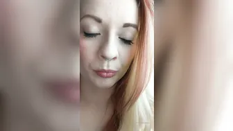 thefetishvixen onlyfans busty slut caresses both slits