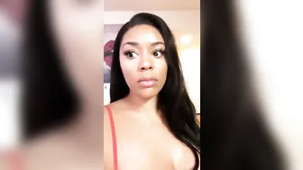creolebarbieeee onlyfans crazy slut shows off saggy tits