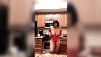 creolebarbieeee onlyfans crazy slut shows off saggy tits