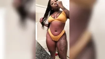 barbeebandz onlyfans perfect black-haired slut fucks vagina