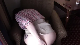 bettie_bondage onlyfans red-haired schoolgirl caresses shaved cunt