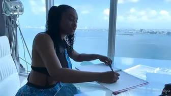 britisholivia onlyfans charming bitch caresses big tits