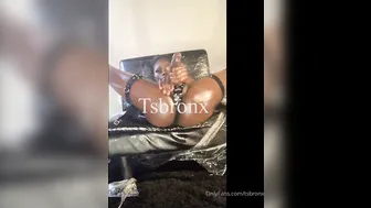 TSBronx onlyfans homemade bitch performs a striptease