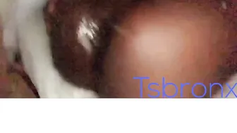 TSBronx onlyfans busty ruining caresses vagina