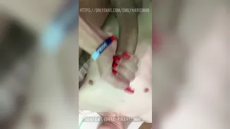 Emily onlyfans cutie kneads big tits