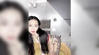 mistresshinako onlyfans crazy girl caresses shaved pussy