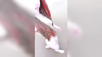 miabandini69 onlyfans captivating dancing in a skirt and undressing