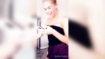 karleystokes onlyfans sweet chick fucked in the ass by different devices