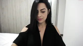 _sofi chaturbate in stockings teased pussy lying on her back