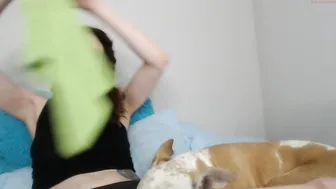 wetsparkles chaturbate blissful female fucks pussy with phallus