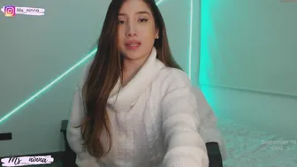 ms_ninna chaturbate naughty babe caresses hairy cunt