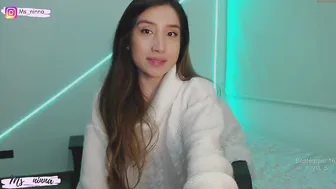 ms_ninna chaturbate naughty babe caresses hairy cunt