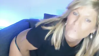 girlsuper4040 chaturbate blonde goddess is dug into both holes.