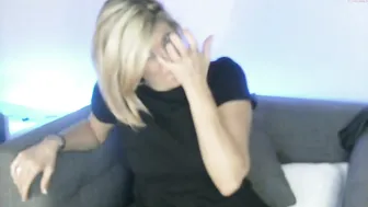 girlsuper4040 chaturbate blonde goddess is dug into both holes.