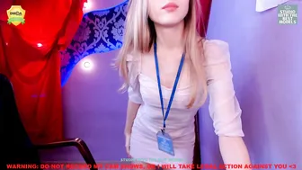 emilycoy busty young lady erotically posing in a dress