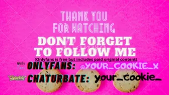 your_cookie_ home masturbation