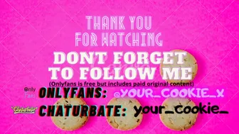 your_cookie_ home masturbation