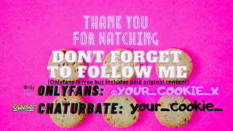 your_cookie_ home masturbation