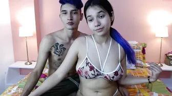 tyler_amy puts on bra bitch