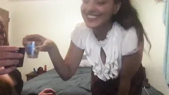 juicypierce amazing confused licks nipples