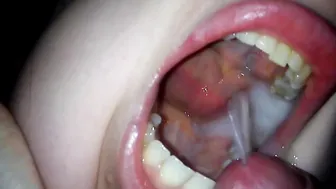sperm in the mouth at home