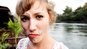 anal sex with an ending on the face