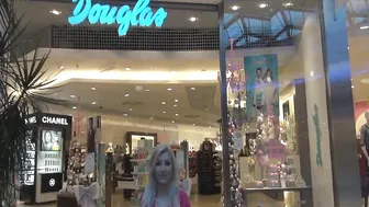 sex in the toilet of a shopping center with a mature nymph