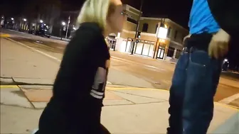 Heifer gave on the street