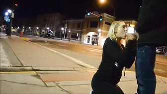 Heifer gave on the street