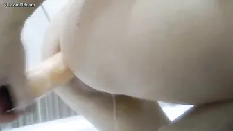 home sex in bathroom with phalos