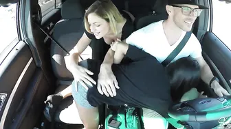 sex in a car with two calves