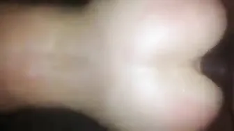 The girl screams in pain while fucking her ass