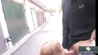 Fucked with a guy in the backyard of the house