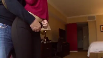 The lecher swallowed the cock