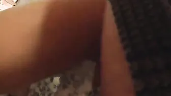 Seduced the guy with a beautiful dress