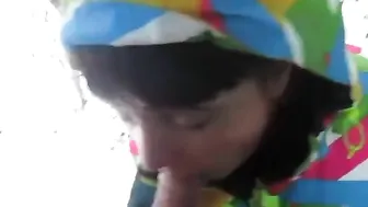 Japanese sucked the peasant's cock