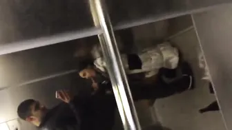 Brunette willingly did blowjob to her boyfriend