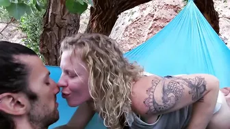 Curly sucked cock and got fucked