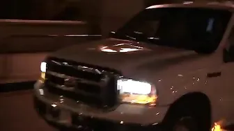 Brunette fucks with a stranger