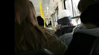masturbated and showed boobs in the tram
