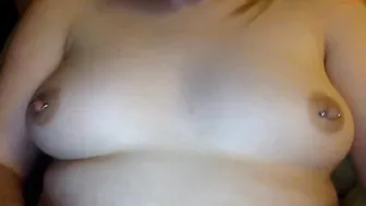dirtyemily123 Cute baby fucks herself with black dildo fingers