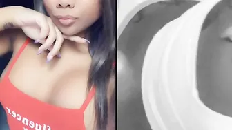 exoticbooty onlyfans gorgeous brunette girl passionately sucks dildo
