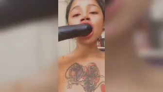 dangernasty onlyfans slutty slut masturbates shaved pussy