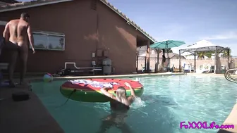 FoXXXLife onlyfans sexy blonde hard jerks both holes