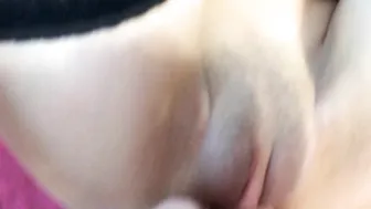 AllyTheCat onlyfans young bitch caresses shaved holes